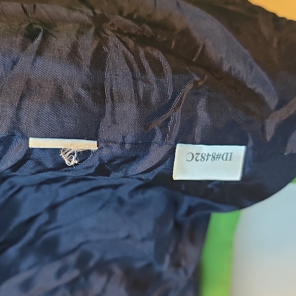 Ann Taylor Loft Green Silver Tone Button Belted Trench Coat - Picture 9 of 9